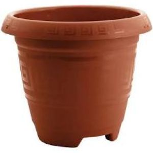 TACHO REDONDO GG 15L TERRACOTA PLASMONT