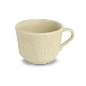 XÍCARA CHÁ RELEVO BEGE 90ML HR PORCELANAS