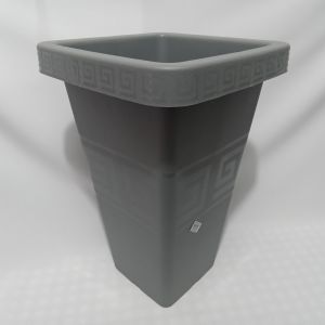 TACHO PLASMONT GREGO QUADRADO CONCRETO G. 29,5L
