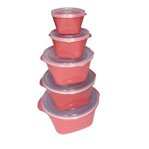 JOGO MULTI USO ECO 5 PEÇAS rosa ANALENI