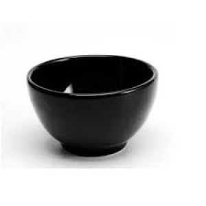 BOWL 500 ML PRETA HR PORCELANAS