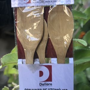 CONJUNTO DE UTENSÍLIOS DE BAMBOO DALLARE