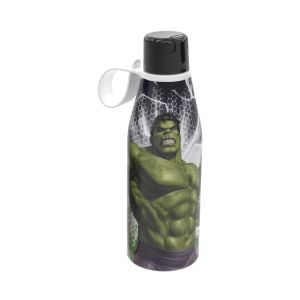 GARRAFA ABRE FÁCIL HULK 530ML PLASÚTIL