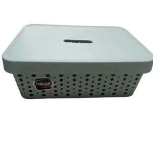 CESTO USUAL 11L C/TAMPA VERDE