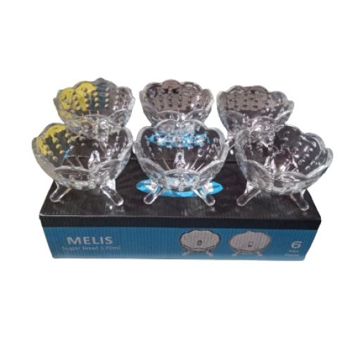 tigela de vidro bowl 170ml 6 peças