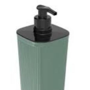 Porta sabonete liquido classic frisos verde b1