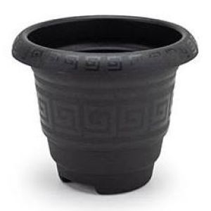 VASO REDONDO PLASMONT P 1,7 LITROS PRETO