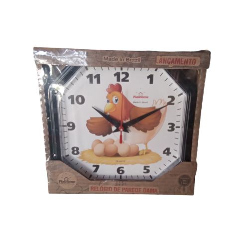 Relógio gama preto galinha