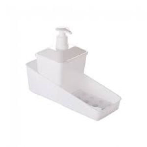 CONJUNTO PORTA DETERGENTE COMPLETO BRANCO PLASUTIL b3