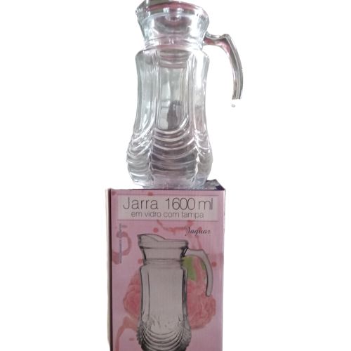 JARRA DE VIDRO JAGUAR 1600 ML TOK HOUSE