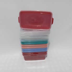 CONJUNTO ACQUAMAR 8 PEÇAS QUADRADO 0,8L