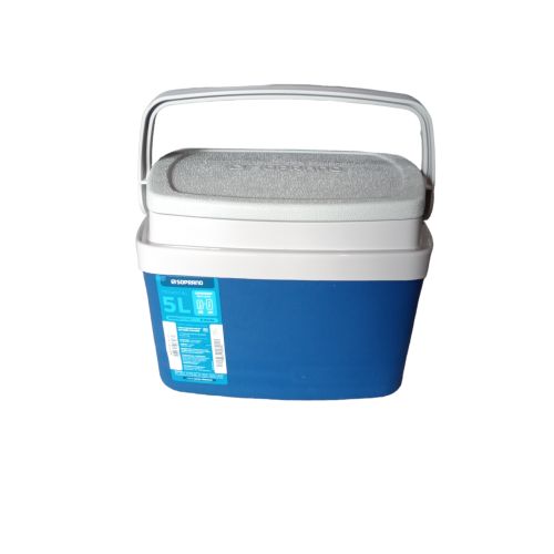 Caixa termica 5 litros azul soprano