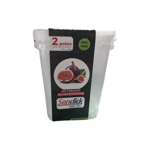 CONJ 2 POTES QUAD GRADUADOS SANCLICK