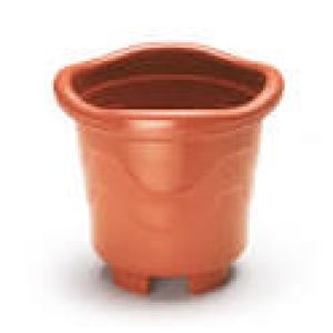 VASO REDONDO PEQUENO 2L TELHA INJEPLASTEC