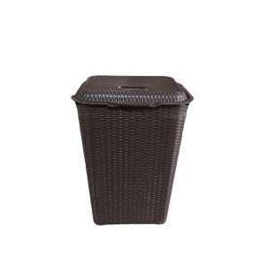 CESTO RATAN 60L MARROM TOPPLAST