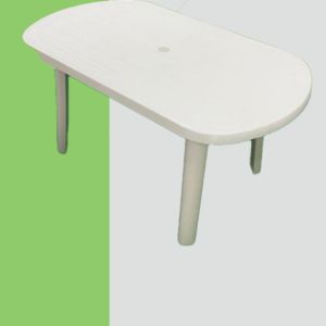 mesa top retangular desmontável branca