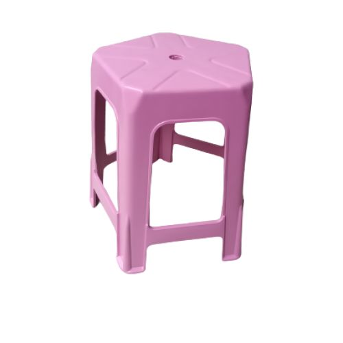 BANQUETA INFANTIL ROSA FORTPLASTICO