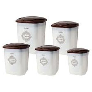 CONJ QUADRADO 5 PEÇAS DECORADAS JAGUAR