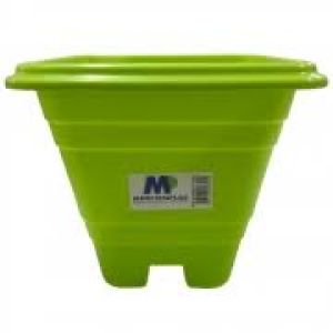 VASO QUADRADO VERDE N°17 MERCONPLAS