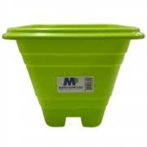VASO QUADRADO VERDE N°17 MERCONPLAS