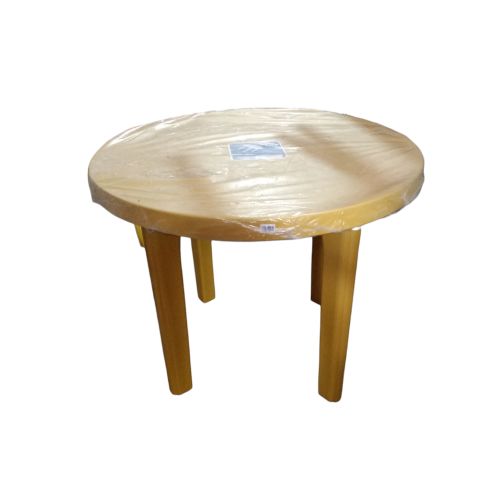 MESA REDONDA DESMONTÁVEL MASTER amarela