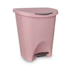 LIXEIRA USUAL COM PEDAL 7,5 LITROS "ROSE"