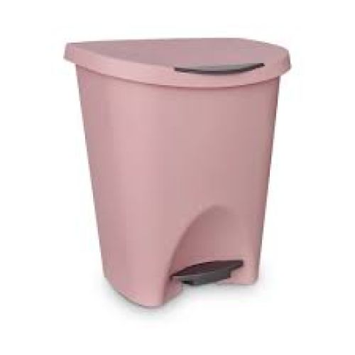 LIXEIRA USUAL COM PEDAL 7,5 LITROS "ROSE"
