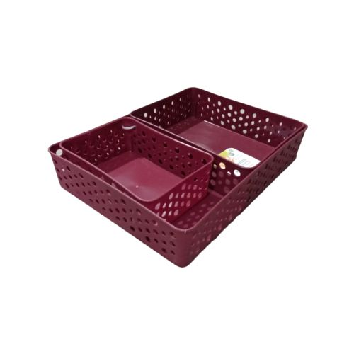 KIT USUAL 3 CESTOS P-M-G. BORDÔ