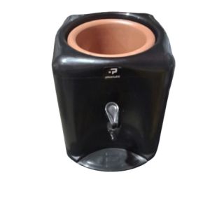 SUPORTE CUBA DE BARRO PRETO
