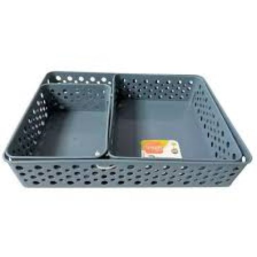 KIT USUAL 3 CESTOS ORG P-M-G. AZUL.