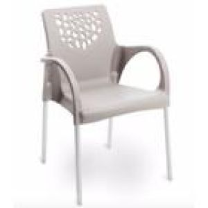 POLTRONA DELUXE NUDE COM BRAÇO FORTPLAST