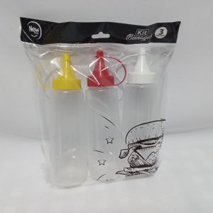 KIT BISNAGAS NEW 3 UNIDADES