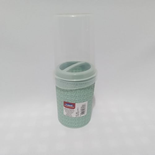 PORTA ESCOVA TRAMA PLASÚTIL VERDE B1