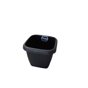 VASO USUAL QUADRADO 1,7L PRETO
