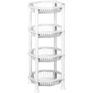 FRUTEIRA OCTAGONAL 4 ANDARES BRANCA