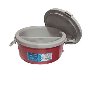 MARMITA TÉRMICA SOPRANO TAKCOR COM DIVISÓRIA 1,5L VERMELHA