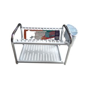 SECADOR MASTER TUBO NIQUELPLAST COM PORTA TALHER/ COPO BRANCO