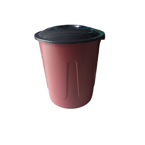 CESTO FECHADO 60 L VERMELHO ANALENI