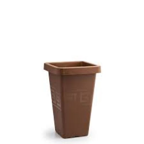 TACHO GREGO QUADRADO 13L TERRACOTA PLASMONT