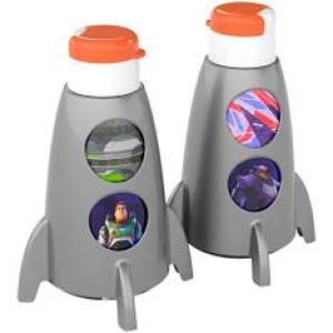GARRAFA FOGUETE BUZZ LIGHTYEAR 320ML PLASÚTIL