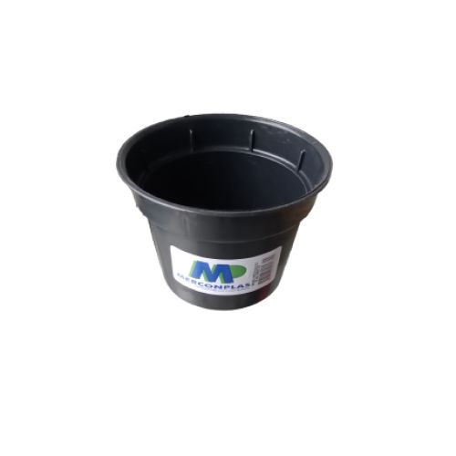 VASO REDONDO MERCONPLAS n09 PRETO