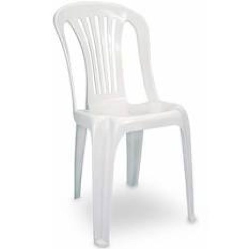 CADEIRA BISTRÔ BRANCA PLASTMASTER