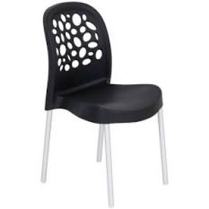 CADEIRA DELUXE PRETA SEM BRAÇO