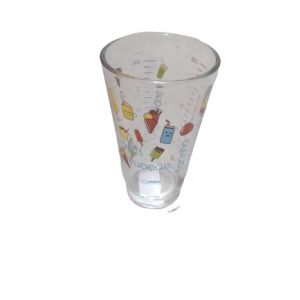 COPO MEDIDOR CASA LINDA KIDS COM DECORAÇÃO