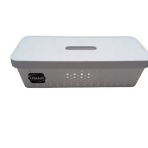 CESTO USUAL 3,6L C/TAMPA / BRANCO