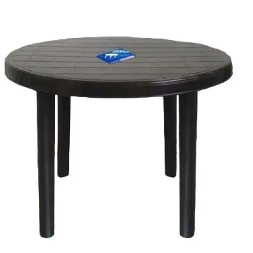 MESA REDONDA DESMONTÁVEL MASTER PRETA