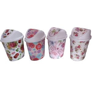 LIXEIRA PLAST OVAL 2L 23X18X14 CM