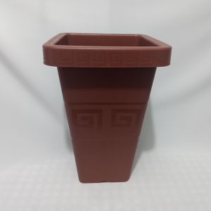 TACHO PLASMONT GREGO QUADRADO M19,5L TERRACOTA