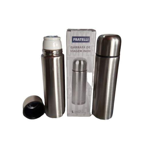GARRAFA DE VIAGEM INOX 500ML FRATELLI