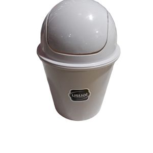 LIXEIRA 3L OSC USUAL CINZA CLARO